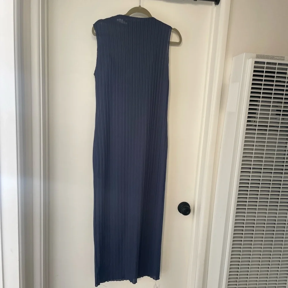 NWT Reformation Arabella Knit Dress in Navy Small - Picture 6 of 9